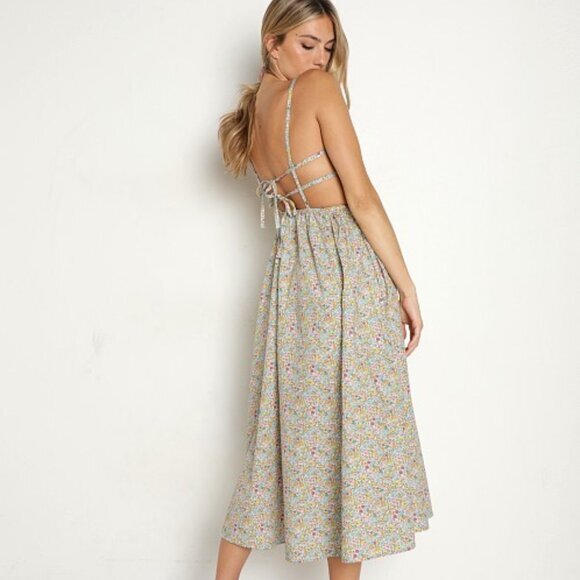 For Love & Lemons Raleigh Midi Dress - Picture 1 of 8